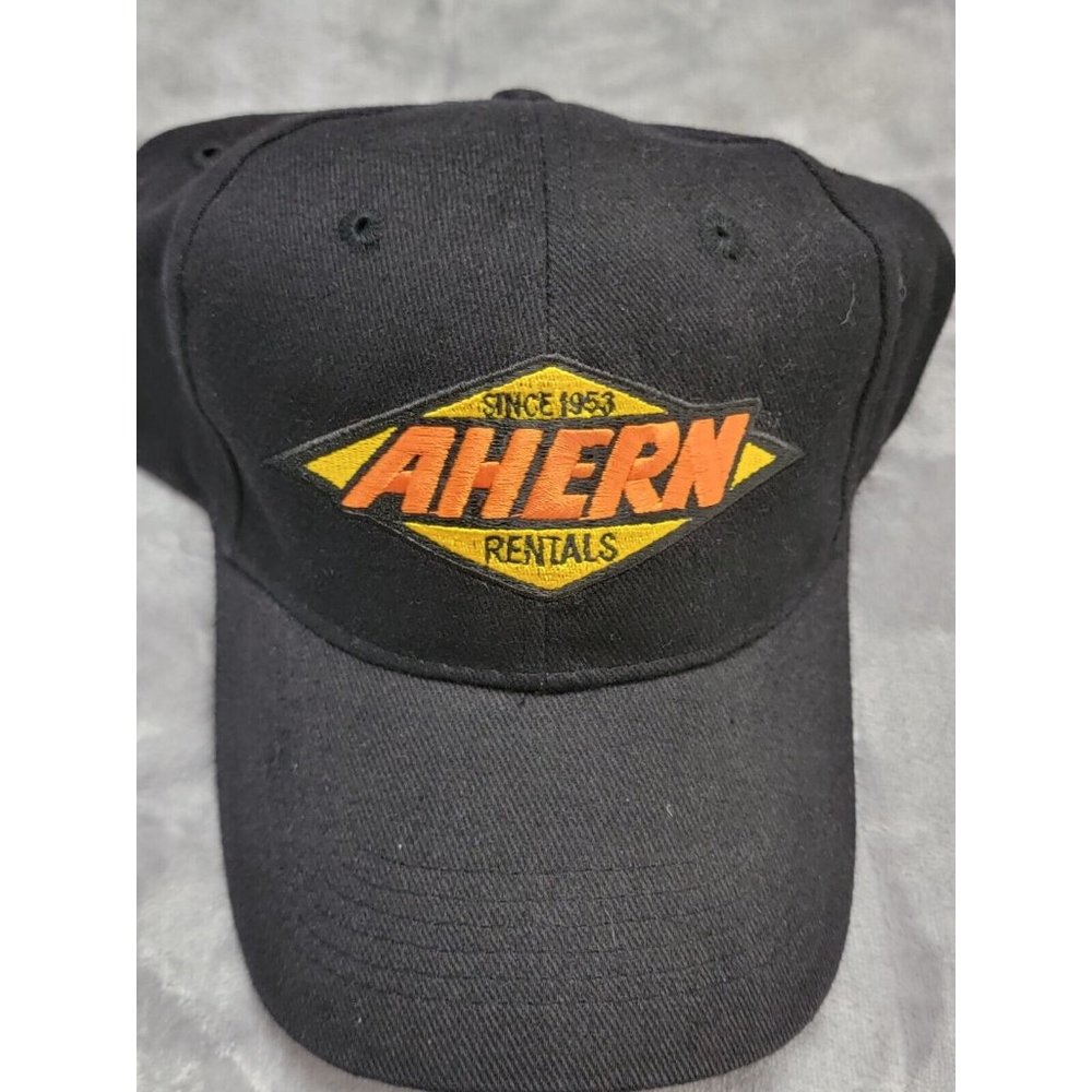 Ahern Rentals adjustable black‎ hat